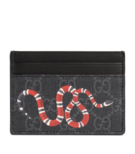 gucci snake cardholder|More.